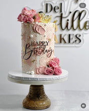 Load image into Gallery viewer, Happy Birthday Cake Charm