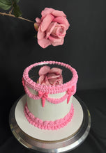 Load image into Gallery viewer, Selfie Cake Mirror Cake Topper Round Acrylic Mirror