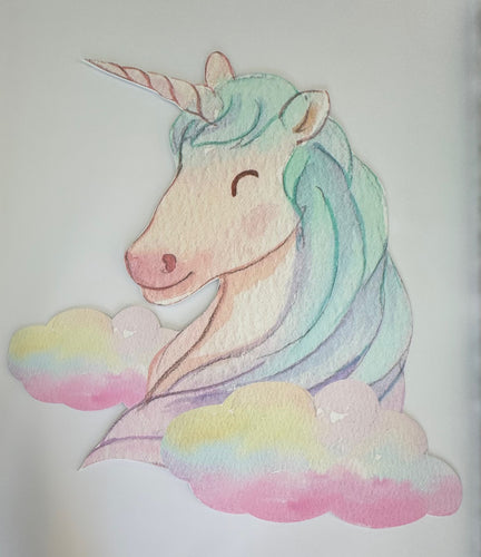 Pastel Unicorn Vinyl On Foam