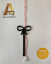 Load image into Gallery viewer, Acrylic Ribbon Drink Stirrers | Weddings, Anniversary, Bridal Shower, Baby Shower, Birthday l