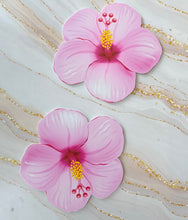 Load image into Gallery viewer, Tropical Flower (Hibiscus) Vinyl on Foam || Photo Prop &amp; Backdrop || Backdrop Sign || Balloon Arch Decor