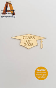 Personalized Graduation Cup Cake Charms