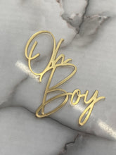Load image into Gallery viewer, Oh Boy Cake Charm