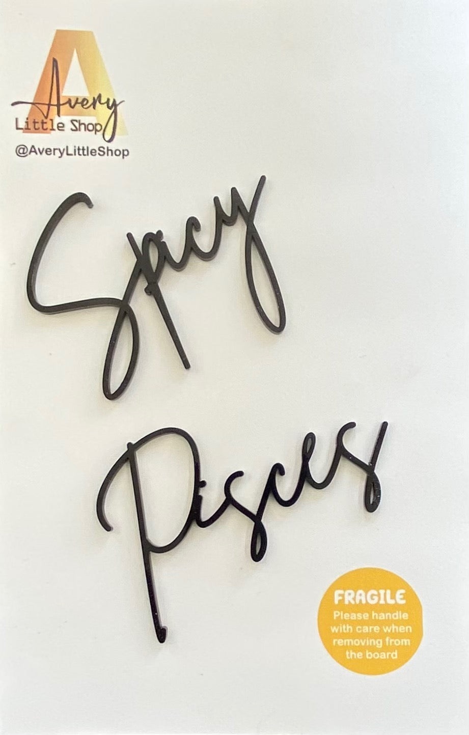 Spicy Zodiac Cake Charm