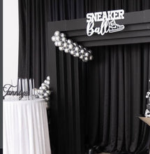 Load image into Gallery viewer, Sneaker Ball PVC Backdrop Sign