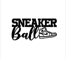Load image into Gallery viewer, Sneaker Ball PVC Backdrop Sign