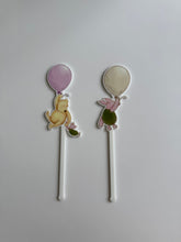 Load image into Gallery viewer, Storybook Bear and Piggy Friend Acrylic Stirrers