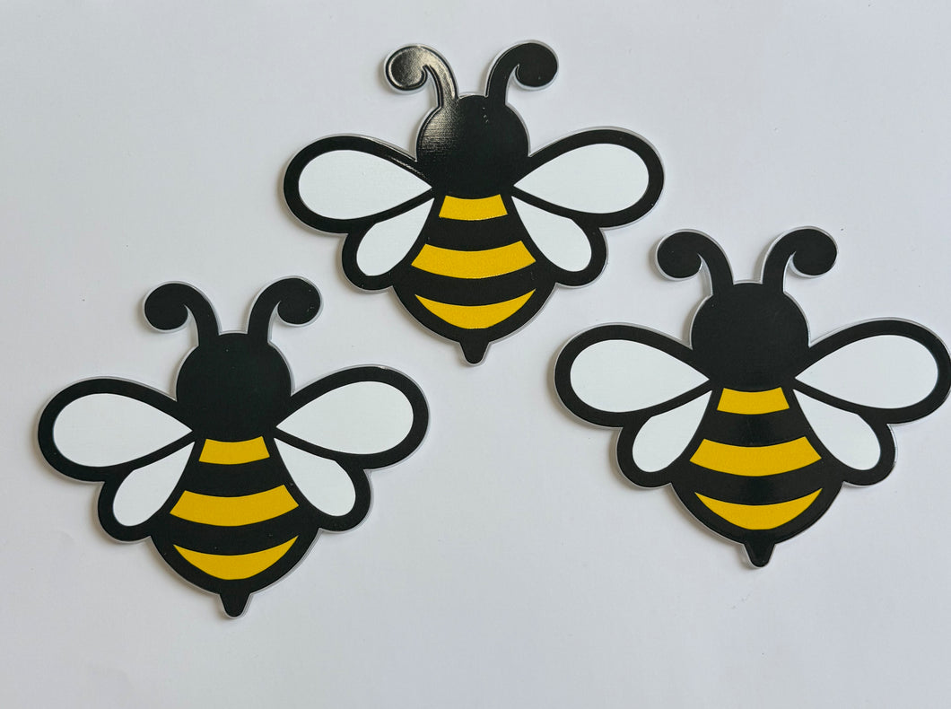 Bumble Bess UV printed on acrylic