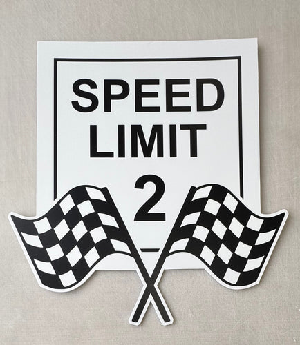 Customizable Speed Limit Sign