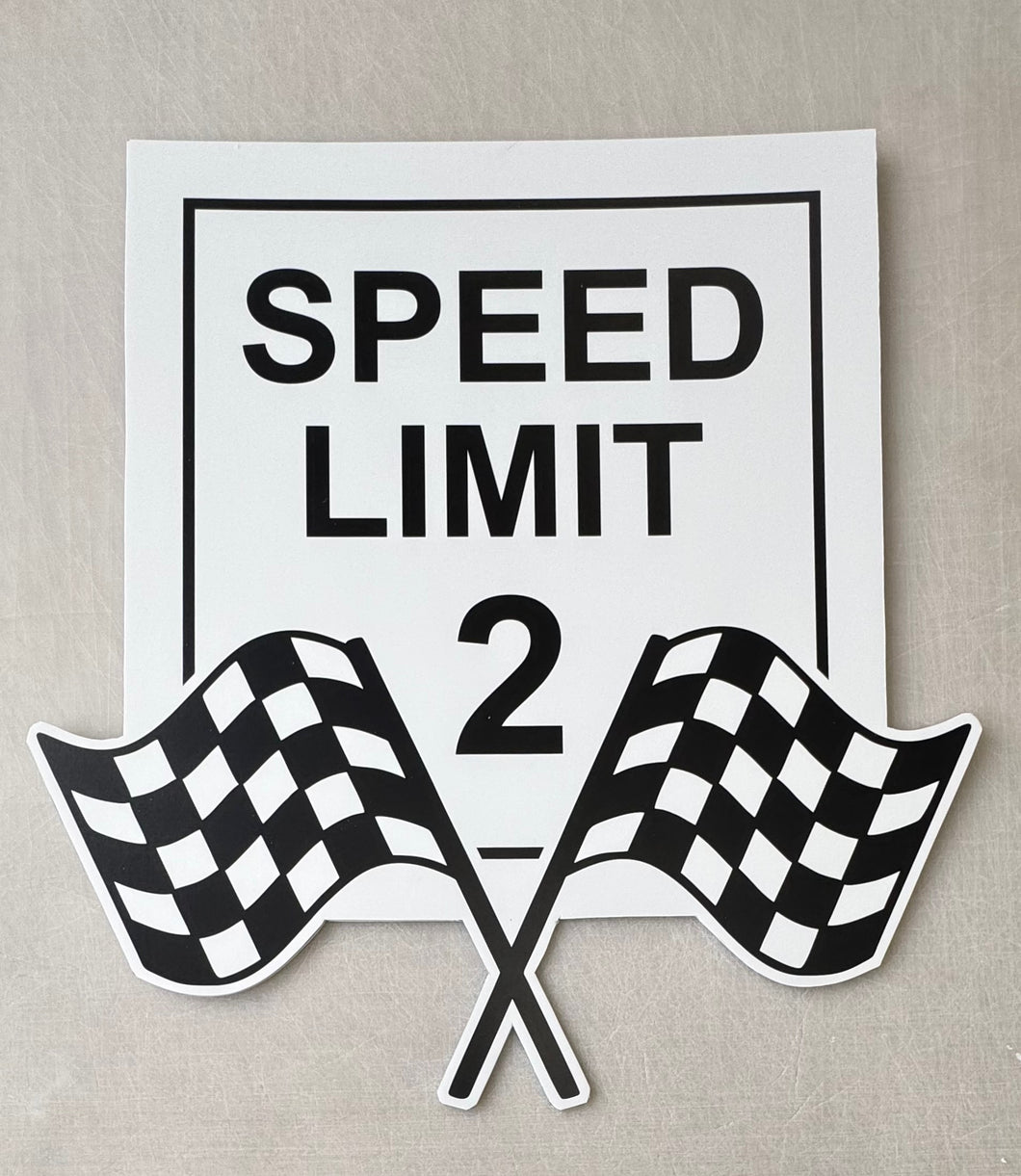 Customizable Speed Limit Sign