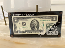 Load image into Gallery viewer, Congrats Grad Authentic $2 Bill Gift