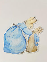 Load image into Gallery viewer, Watercolor Storybook Rabbit vinyl on foam