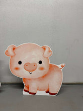 Load image into Gallery viewer, Cute Watercolor Cartoon Farm Animals Foam Decoration
