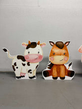 Load image into Gallery viewer, Cute Watercolor Cartoon Farm Animals Foam Decoration