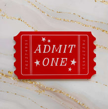 Load image into Gallery viewer, Circus Ticket Vinyl on Foam