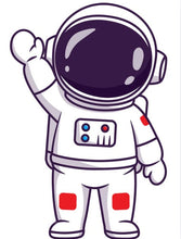 Load image into Gallery viewer, Cute Astronaut Vinyl on foam
