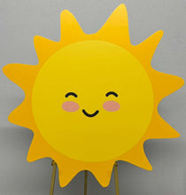 Load image into Gallery viewer, Cute Smiling Sun Vinyl on Foam