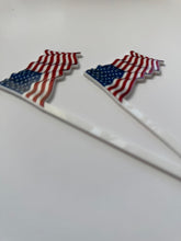 Load image into Gallery viewer, Personalized UV Printed Flag Stirrer
