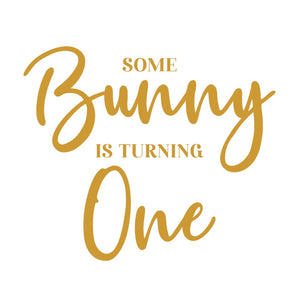 Some Bunny is Turning One Uv Vinyl
