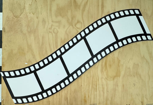 Cinema Film Roll Vinyls on Foam