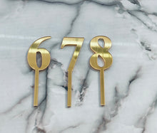 Load image into Gallery viewer, Number Cake Toppers
